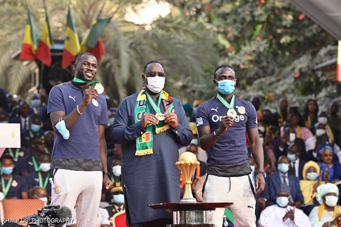 Senegal President rewards players with $87,000 and plots of land for winning AFCON