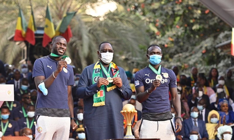 Senegal President rewards players with $87,000 and plots of land for winning AFCON