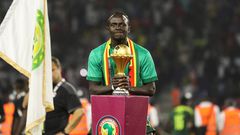 Senegalese footballer Sadio Mane