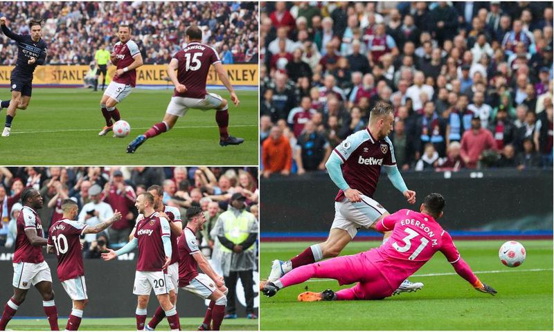 Manchester City had a Battle against West Ham