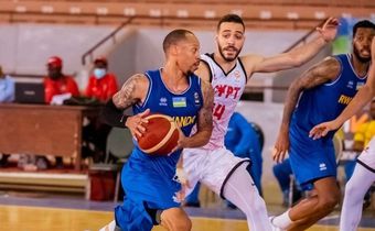 Match amical opposant l'Equipe de basket du Rwanda face à celle de l'Egypte hier à Marius Ndiaye
