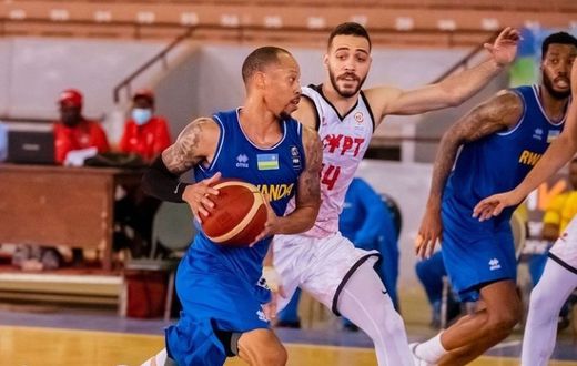 Match amical opposant l'Equipe de basket du Rwanda face à celle de l'Egypte hier à Marius Ndiaye