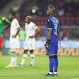 Full-back Chaker Alhadhur played in goal for the Comoros against Africa Cup of Nations hosts Cameroon