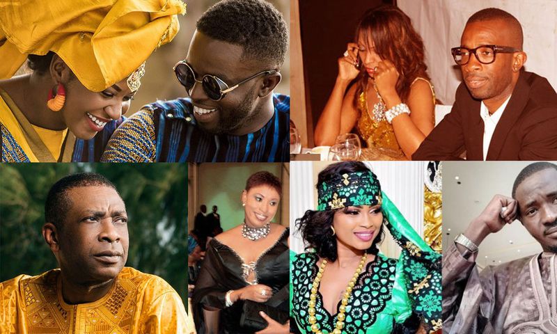 Couples-Divorces-Célébrités-sénégalaises