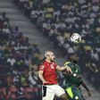 Zamalek saviour Mahmoud Hamdy (L) playing for Egypt against winners Senegal in the Africa Cup of Nations final in Yaounde on February 6.