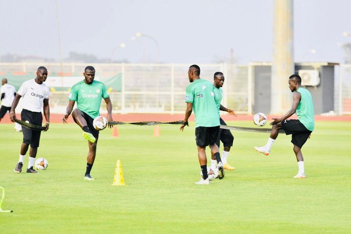 Sénégal - Les Lions se sont entraînés à huis-clos, vendredi 4 février, en attendant le choc face à l'Egypte dimanche.