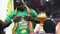 Le Senegal a remporte la premiere Coupe d'Afrique des Nations de son histoire en battant aux tirs au but l'Egypte 0-0, 4-2 tab (1)
