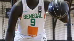 Le basketteur sénégalais Malèye Ndoye mesure 2,03 m et évolue aux postes d'ailier et d'arrière.