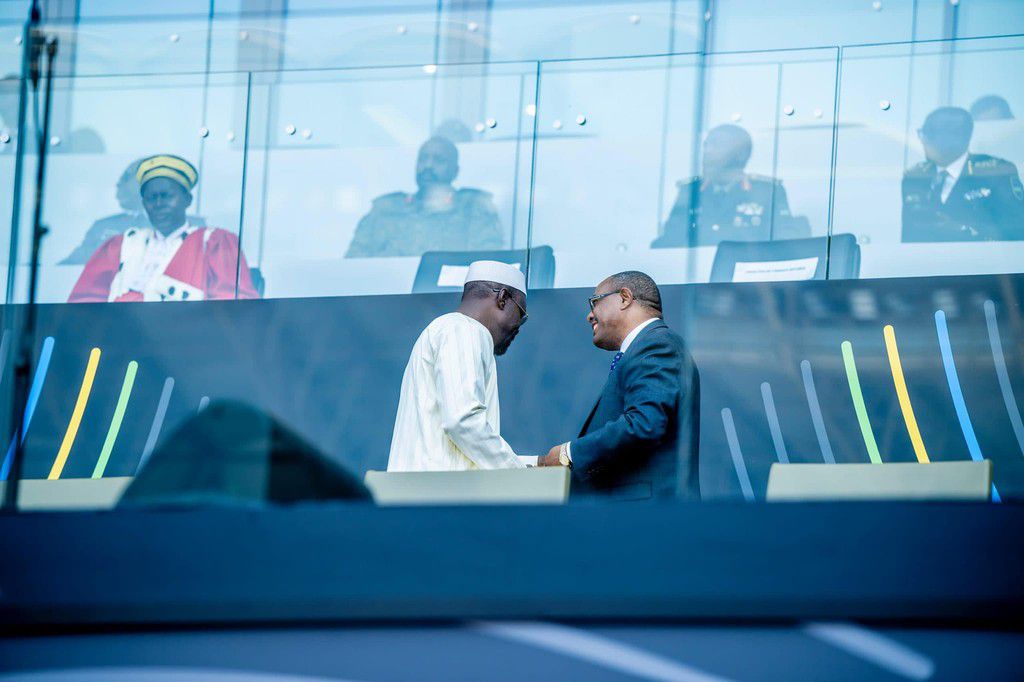 Ousmane Sonko à la cérémonie d’investiture du président Paul Kagame