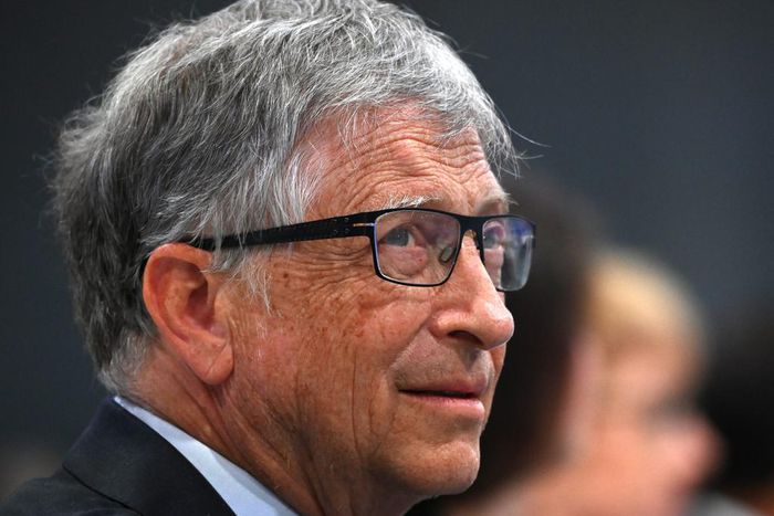 Bill Gates at the COP26 climate conference in Glasgow, Scotland on November 2, 2021