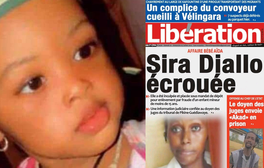 Enlèvement-de-bébé-Aïda,-la-ravisseuse-Sira-Diallo-placée-sous-mandat-de-dépôt
