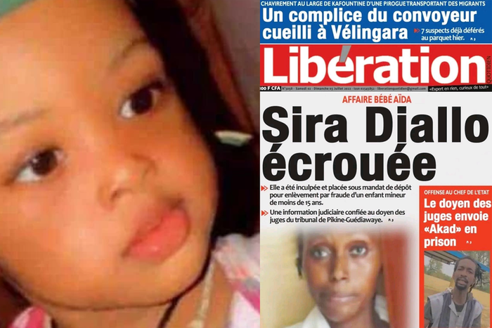Enlèvement-de-bébé-Aïda,-la-ravisseuse-Sira-Diallo-placée-sous-mandat-de-dépôt