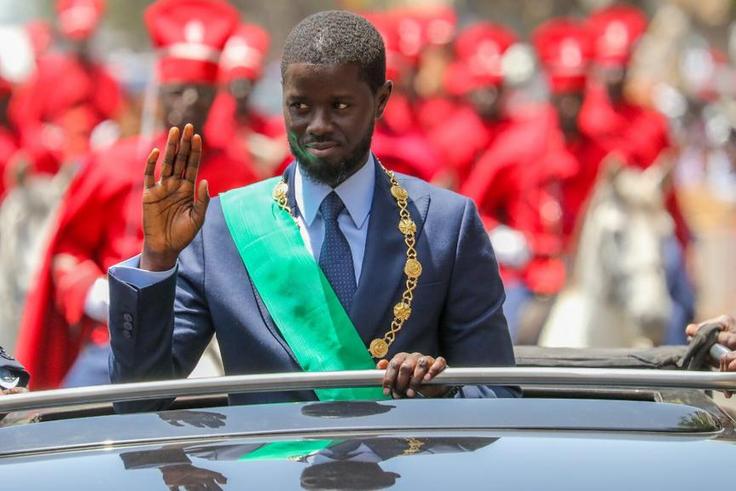 Senegalese President Bassirou Diomaye Faye. [Getty Images]