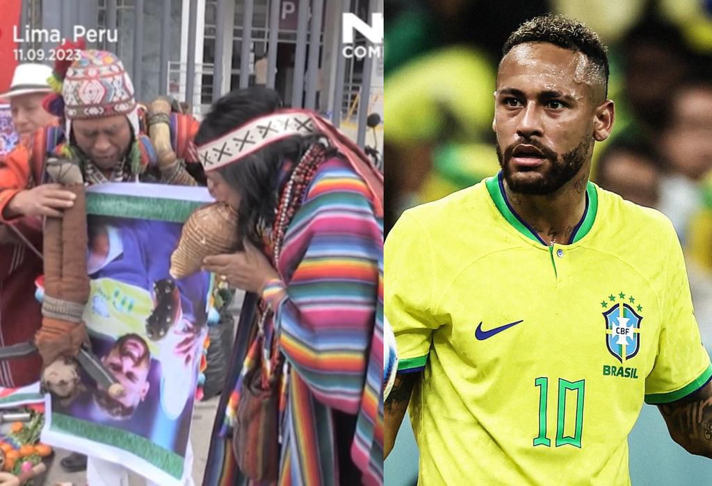 Video shows Peru spiritualists ‘tying up’ Neymar before World Cup qualifier against Brazil