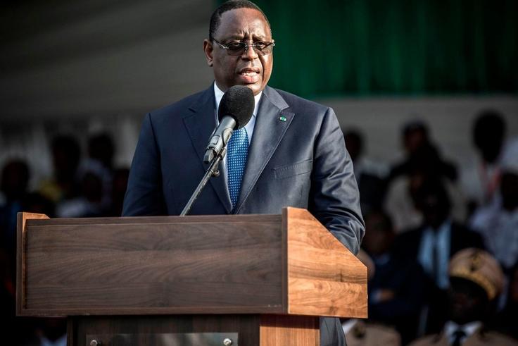 Senegal President Macky Sall.