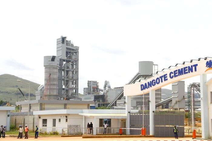 Cimenterie Dangote, à Pout au Sénégal