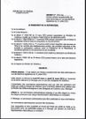 Décret de révision des listes électorales