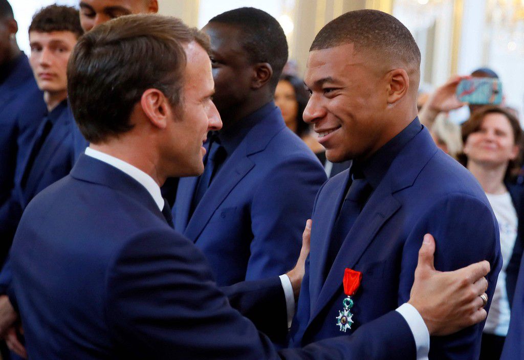 Mbappé s'est entretenu avec Macron