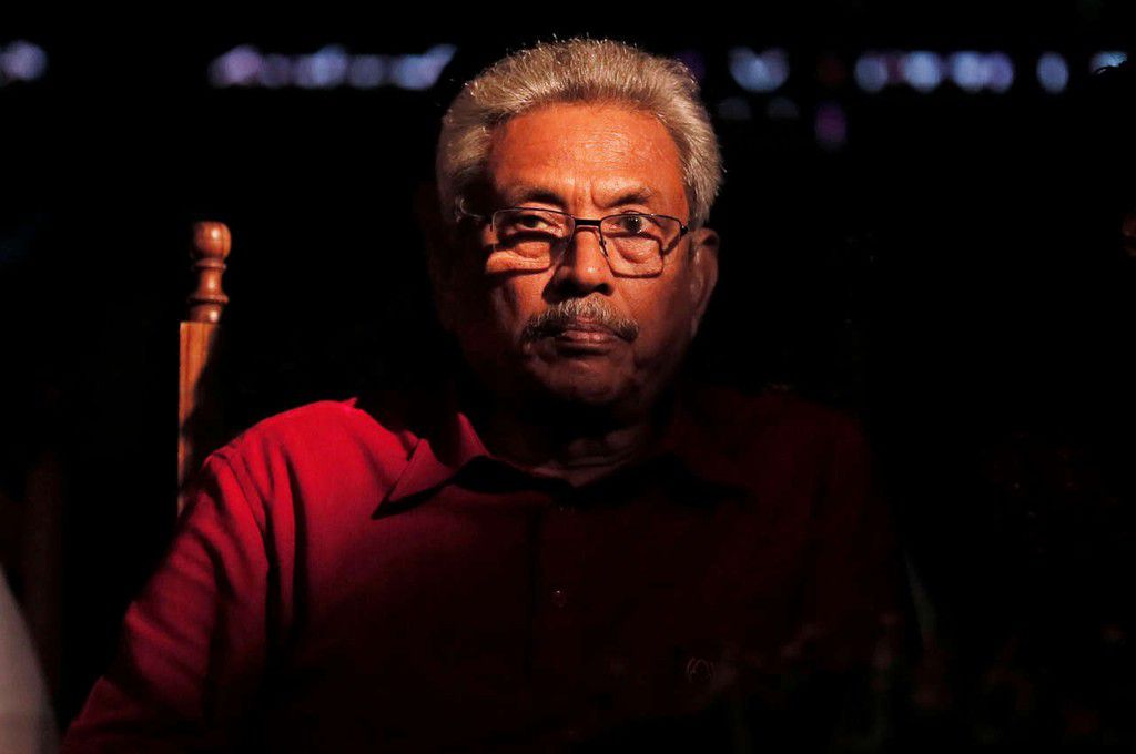 Gotabaya Rajapaksa, président déchu du Sri Lanka