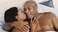 Couple in bed