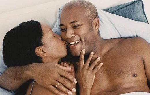 Couple in bed