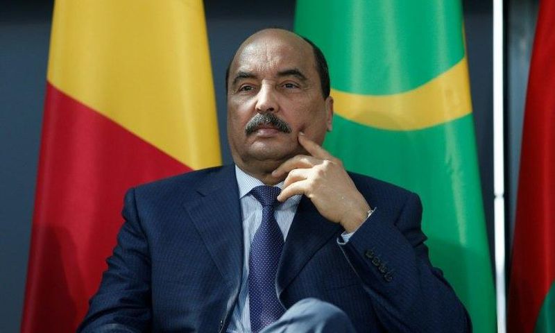 Mauritanian President Mohamed Ould Abdel Aziz, pictured in April 2017, called for a referendum after the Senate rejected the abolition of their own chamber, but many critics say the referundum is just preparation for Aziz's third presidential term
