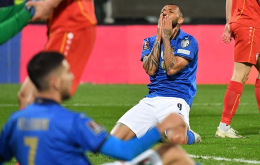 Italy lost out on World Cup qualification after losing against Macedonia on Thursday in Palermo