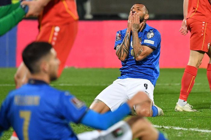 Italy lost out on World Cup qualification after losing against Macedonia on Thursday in Palermo