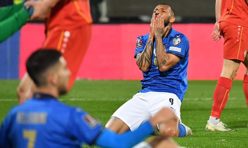 Italy lost out on World Cup qualification after losing against Macedonia on Thursday in Palermo