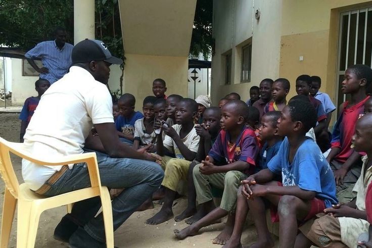 Des enfants talibés recueillis au centre Ginddi, à Dakar