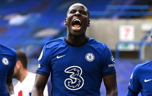 Le défenseur central de Chelsea Kurt Zouma