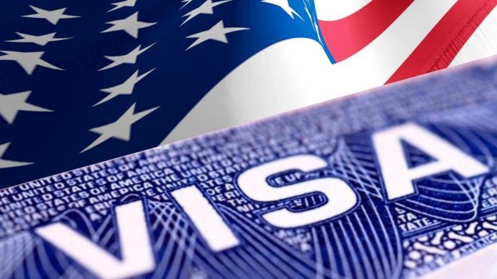 Drapeau visa USA