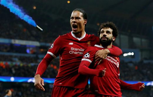 Virgil Van Dijk et Mohamed Salah