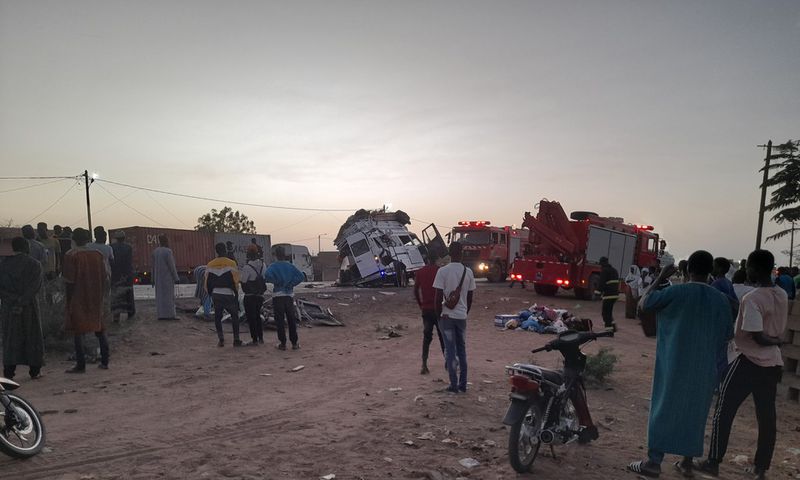 grave accident à Sibassor