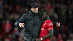 Jurgen Klopp Sadio Mane (IMAGO/PA Images)
