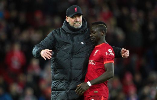 Jurgen Klopp Sadio Mane (IMAGO/PA Images)