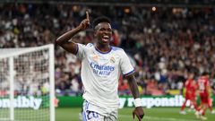 Reactions as Vinicius Junior's goal gives Real Madrid 14th Champions League title against Liverpool