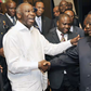 Alassane Ouattara posant avec Henri Konan Bédié et Laurent Gbagbo