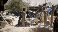 Une explosion surevenue lundi dans une mine d'or du sud-ouest du Burkina Faso a fait au moins 59 morts. Le secteur emploie des milliers de personnes dans le pays.AP PhotoSam Mednick