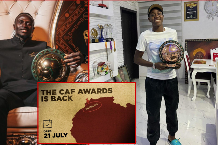 CAF confirms the return of the CAF Awards 2022. 21 July 2022 confirmed as the date for the awards