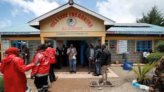 Incendie au Kenya
