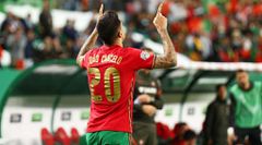 Joao Cancelo de Manchester City a également inscrit son nom sur la feuille de match alors que le Portugal a remporté son premier match de la Ligue des Nations de cette campagne.