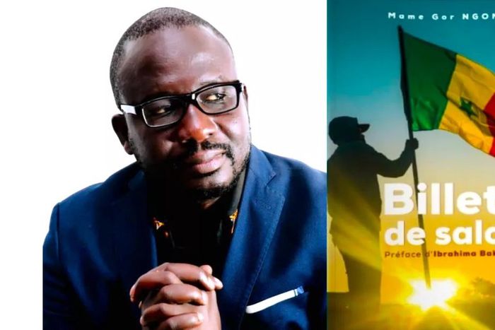 Mame Gor Ngom, auteur de Billets de salon
