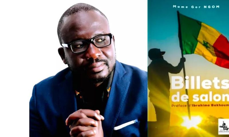 Mame Gor Ngom, auteur de Billets de salon