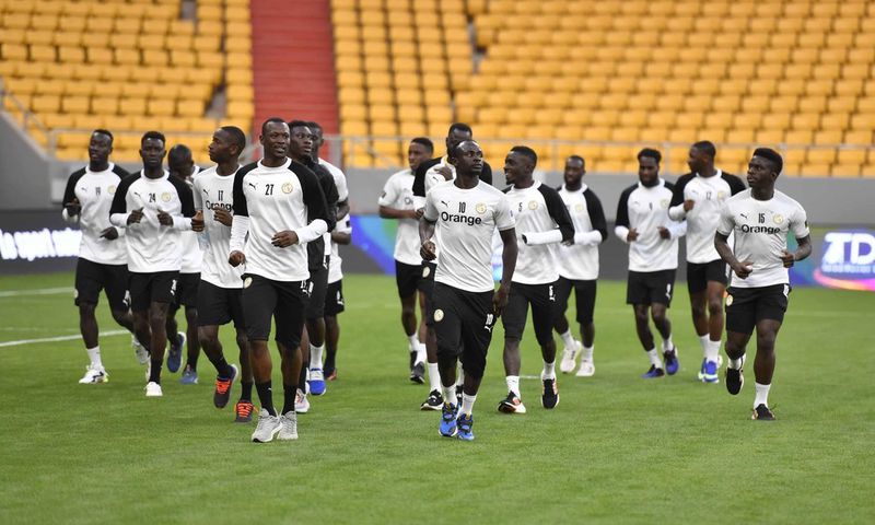 Les Lions de la Téranga foulent la pelouse du stade Abdoulaye Wade pour le première fois, samedi 26 mars 2022