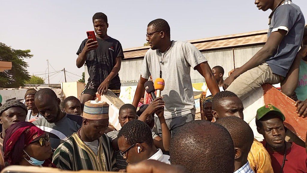 Manif à Fatick suite au décès de Moustapha Cissé pour "négligence médicale"