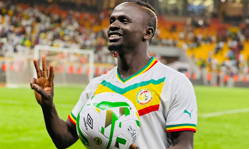 Sadio Mané auteur de son premier triplé en équipe nationale A