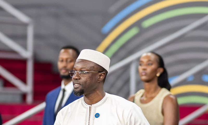 Ousmane Sonko à la cérémonie d’investiture du président Paul Kagame