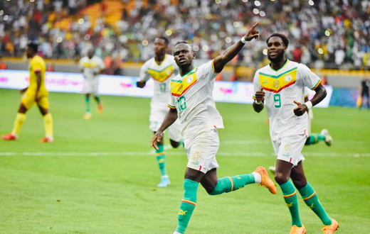 Sadio Mané a inscrit un triplé contre le Bénin samedi soir