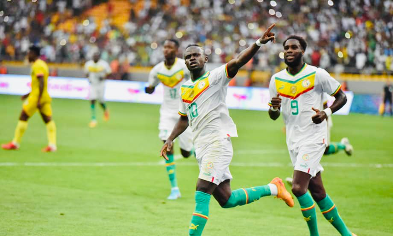 Sadio Mané a inscrit un triplé contre le Bénin samedi soir
